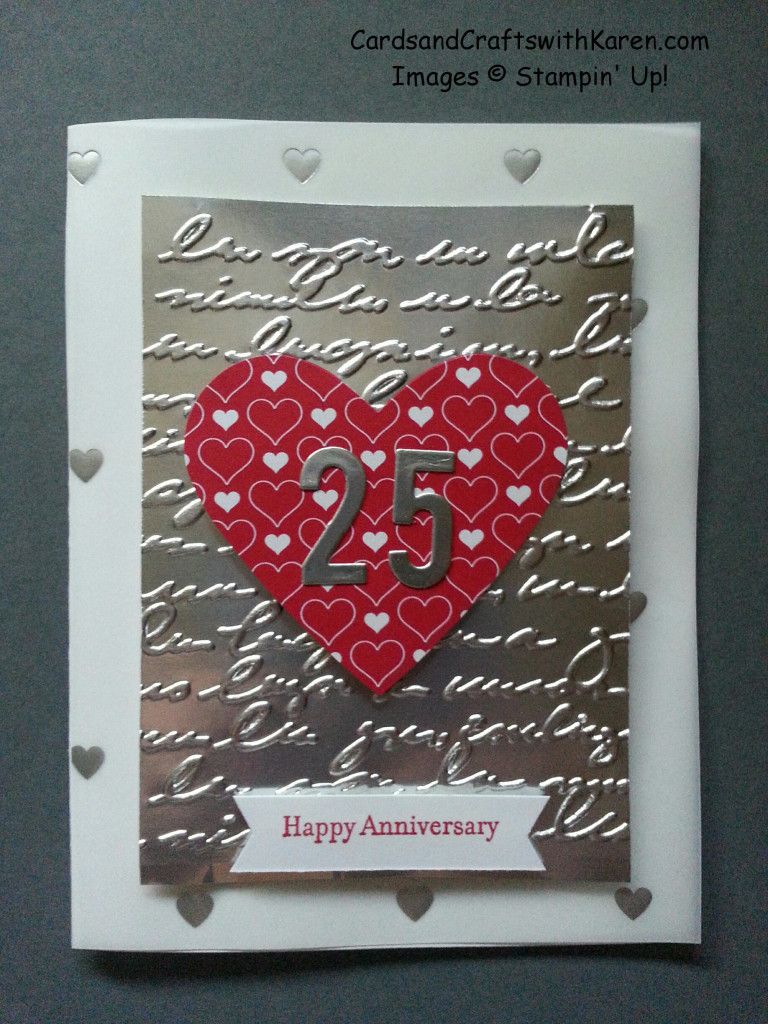 anniversary card