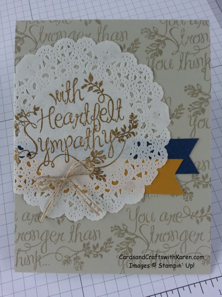 Sympathy card