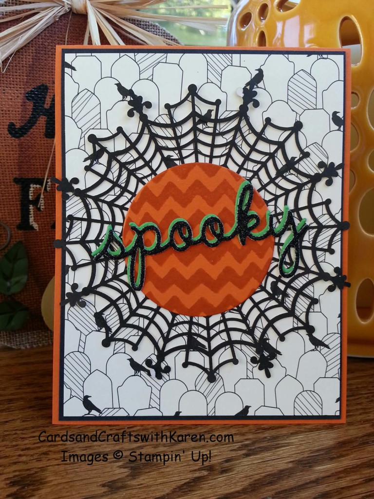 Spooky card Sept class