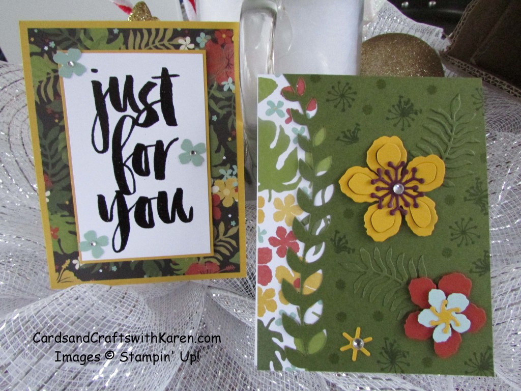 Sunday Stamper Jan16 Botanical cards