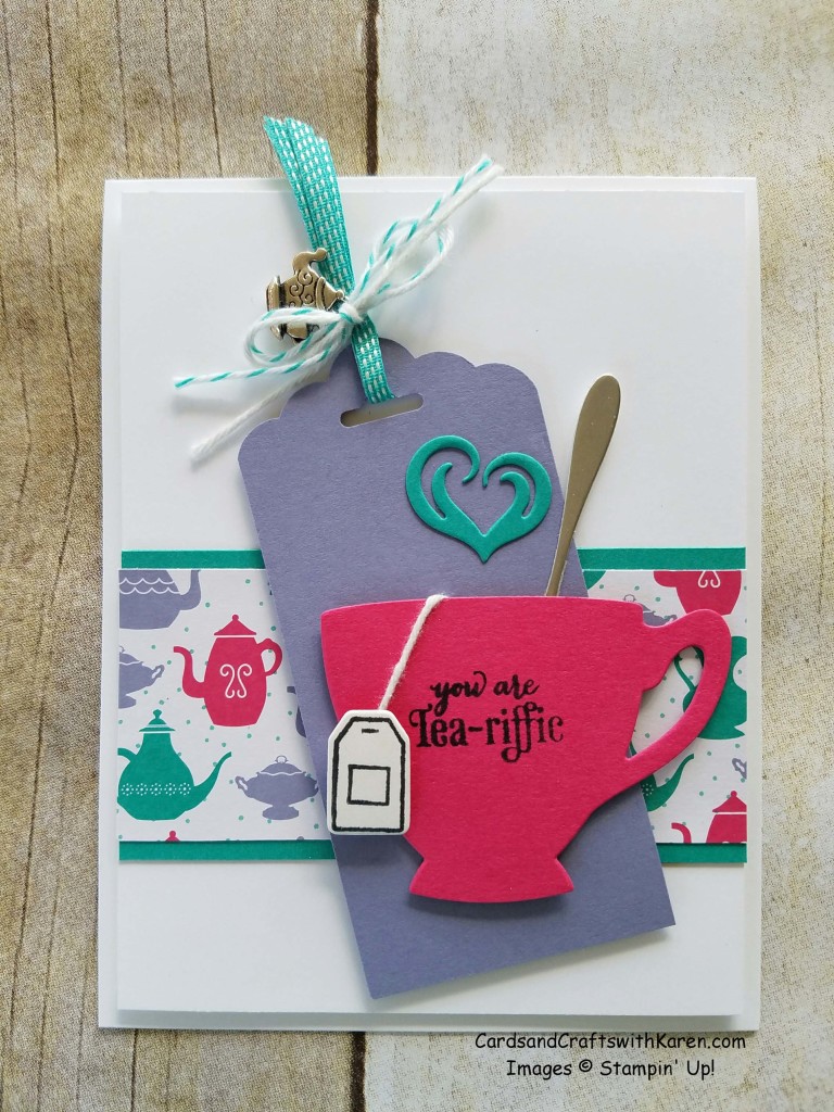 Tea Cup and Bag Card